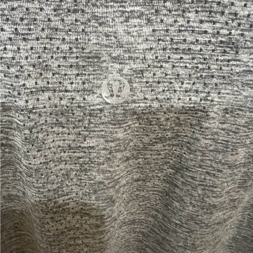 Gray Long Sleeve Lulu Lemon Top - Picture 4 of 7